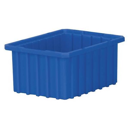 Industrial Grade Polymer, Divider Box, Blue, 10 7/8 in L, 5 in H MPN:33105BLUE
