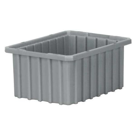 Industrial Grade Polymer, Divider Box, Gray, 10 7/8 in L, 5 in H MPN:33105GRAY