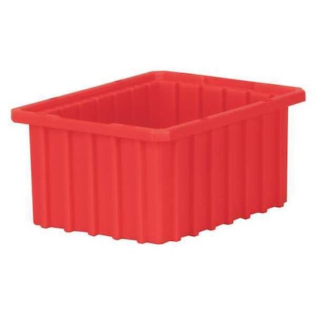 Industrial Grade Polymer, Divider Box, Red, 10 7/8 in L, 5 in H MPN:33105RED