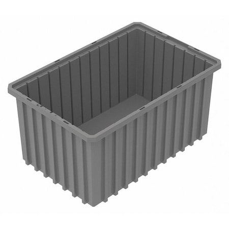 Industrial Grade Polymer, Divider Box, Gray, 16 1/2 in L, 8 in H MPN:33168GREY