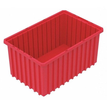 Industrial Grade Polymer, Divider Box, Red, 16 1/2 in L, 8 in H MPN:33168RED