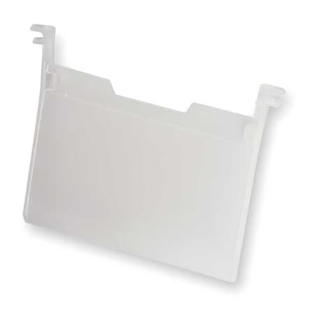 Plastic Label Holder, Clear, 5 3/4 in L, 6 PK MPN:35010