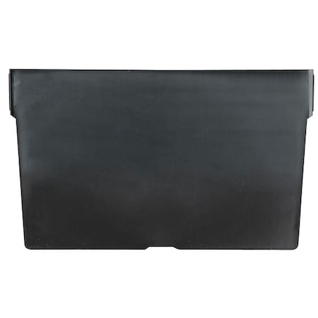Divider, Plastic, Black, 6-1/8 in L x 2-7/8 in H, 24 PK MPN:40130