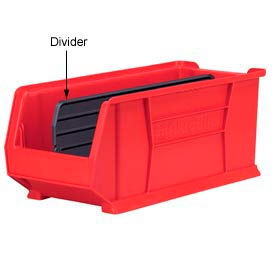Akro-Mils Length Divider 40287 For 30287/30288 Stacking Bins Price Per Pkg of 6 40287 - Pkg Qty 3