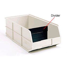 AkroBins® 1800 Series Black Divider 40348 For 238441 Bin Pack Of 6 40348