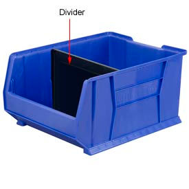 Akro-Mils Width Divider 41286 For 30286 Stacking Bin Price Per Pkg of 2 41286 - Pkg Qty 40