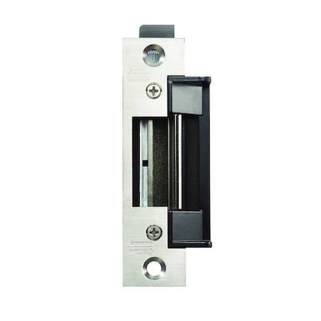 Electric Door Strike, Stainless Steel, Satin Stainless Steel, Includes: Faceplates MPN:AES-100