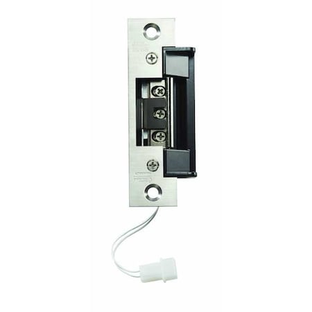 Electric Door Strike, Stainless Steel, Satin Stainless Steel, For Use With: Cylindrical Locksets MPN:AES-200