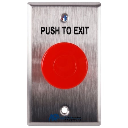 Adjust Delay Push Button Pnu Red MPN:ASP-14 RED BTTN