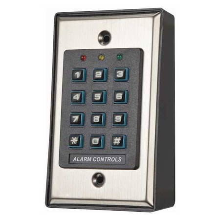 Keypad, SS, 5in. H x 3in. W x 2 in. D MPN:KP-100A