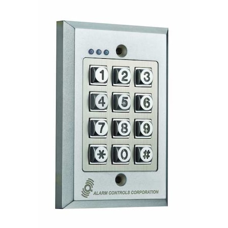 Access Control Keypad, 4-3/4in H x 2in D MPN:KP-200