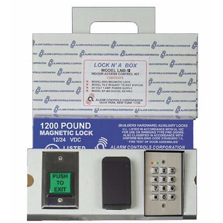 Access Control System Kit, Push Button MPN:LNB-12