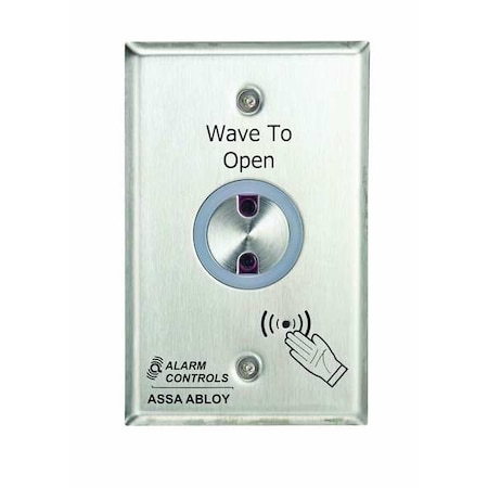 Exit Motion Sensor, Single Gang, Silver MPN:NTS-1