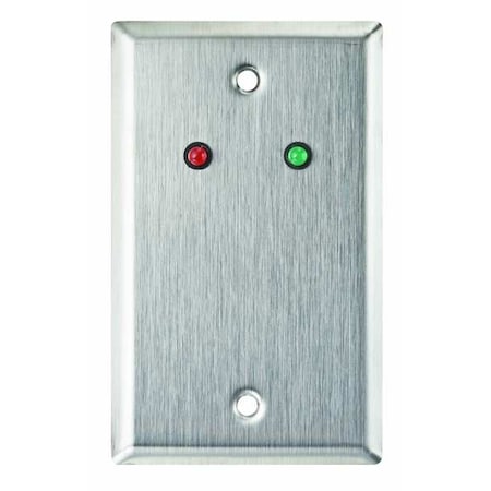 Wall Plate, Single Gang, Stainless Steel MPN:RP-09