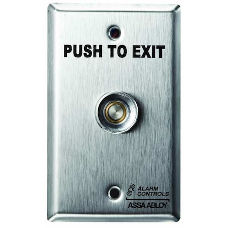 Exit Delay Timer, Push to Exit Button, SS MPN:TS-16
