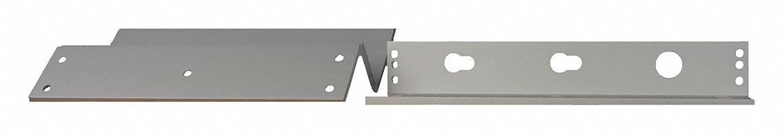 Z-Bracket w/Cover Sngl Magnetic 4-1/4 H MPN:AM6370C