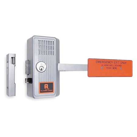 Emergency Exit Door Alarm, 99dB, Chrome MPN:250XUS28
