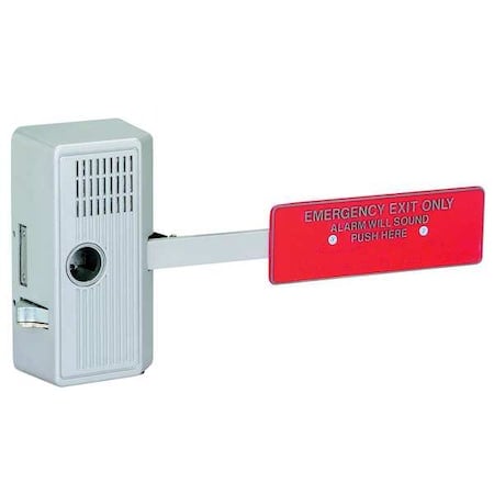 Exit Door Alarm, Immediate Egress, 99dB, Alum MPN:250XUS28