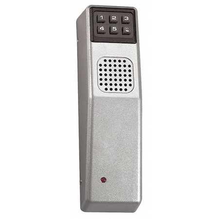 Exit Door Alarm, 95dB, Metallic Silver MPN:PG30MS
