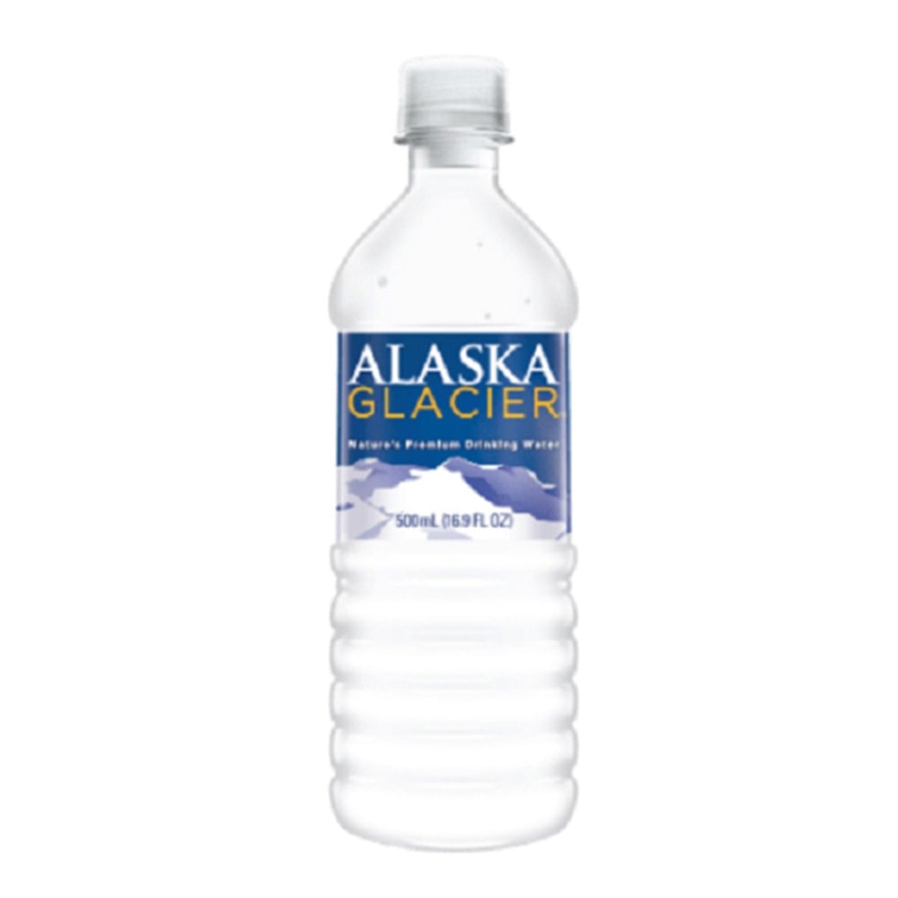 Alaska Glacier Water Bottles, 16.9 Fl Oz, Pack Of 24 Bottles (Min Order Qty 6) MPN:AGW1