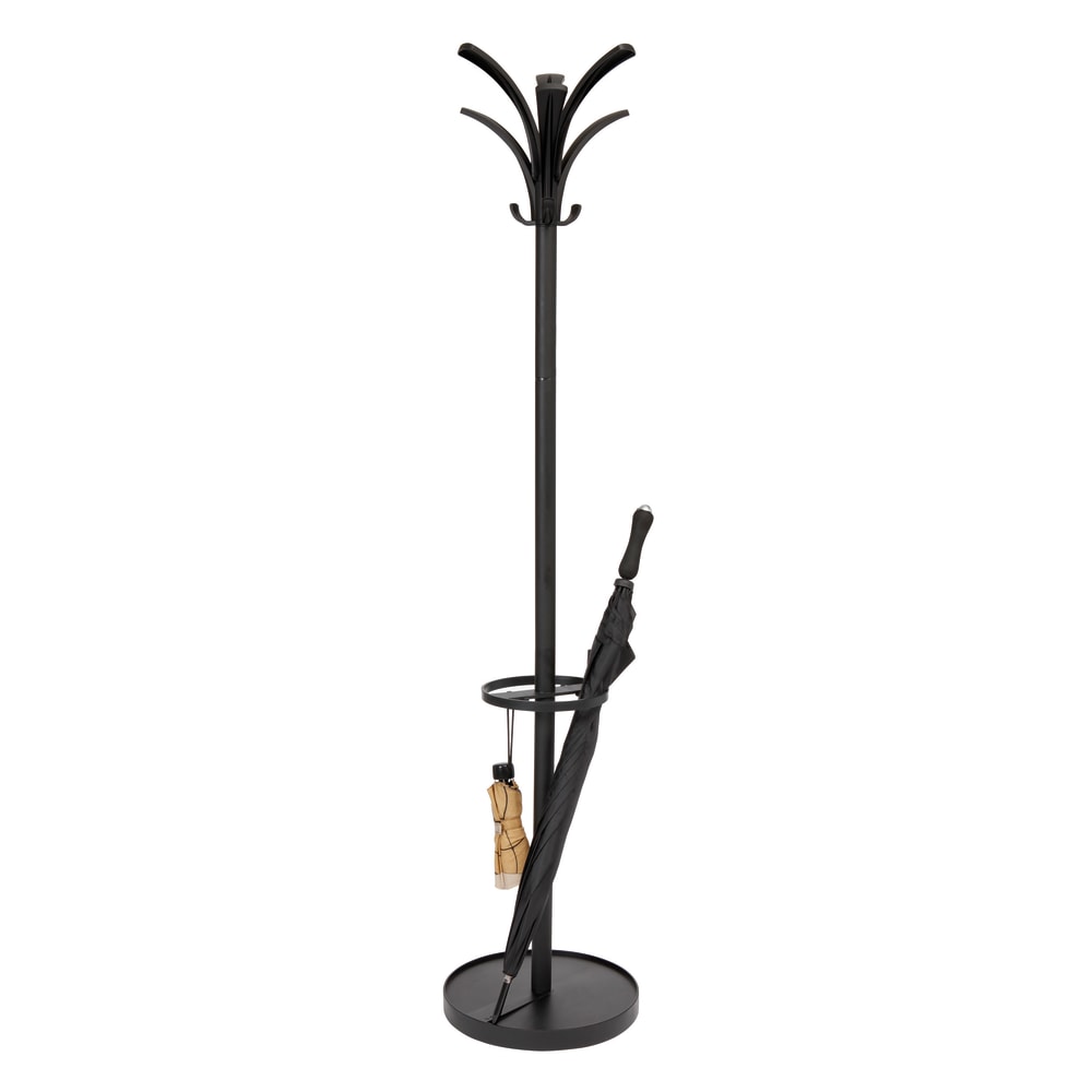 Alba PMBRION Coat Stand, 68 15/16inH x 13 3/4inW x 13 3/4inD, Black MPN:PMBRION
