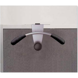 Alba PMMOUSPART Over-The Panel Garment Partition Valet Silver/Black 15 1/2 x 6 x 7 1/2 PMMOUSPART