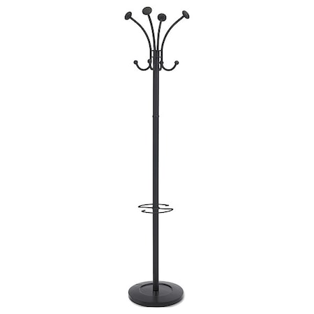 Coat Tree, 70 1/2 in H, Black MPN:ABAPMVIENAN