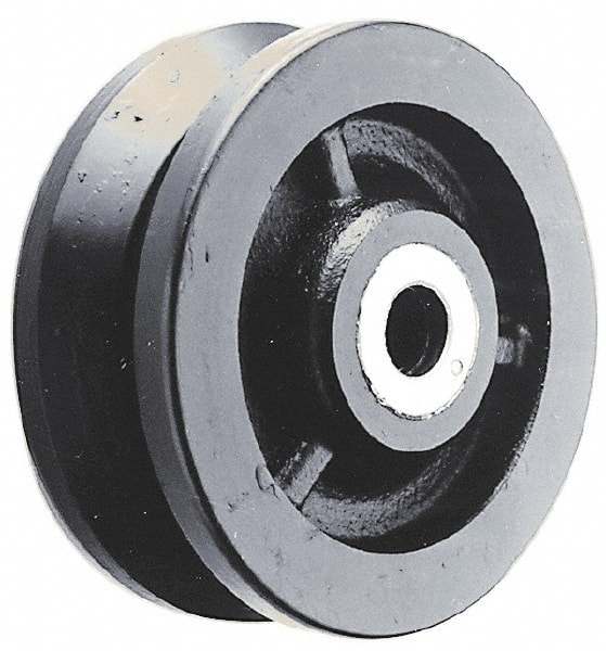 V-Groove Caster Wheel: Cast Iron MPN:VG0640116B