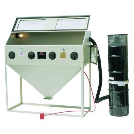 Abrasive Blast Cabinet, Floor, Siphon MPN:40413