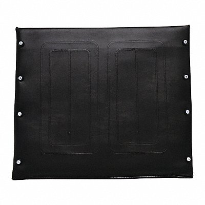 Vinyl Seat Upholstery 20 W 10 Hole Black MPN:64830-A3