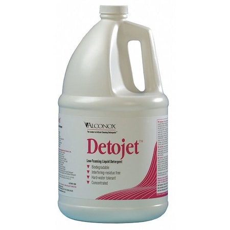 Detergent, 1 gal, 12.4 pH Max, PK4 MPN:1601