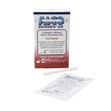Saliva Alcohol Test, PK24 MPN:DS85C124DT