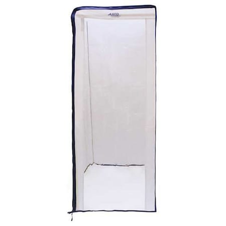 Pan Rack Cover, 23 x 28 x 64 in, Off White MPN:477434