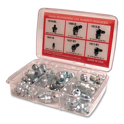 Grease Fitting Assortment Pocket Pack MPN:LAGN-2365-1