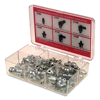 Grease Fitting Assortment Metric MPN:LAGN-2371