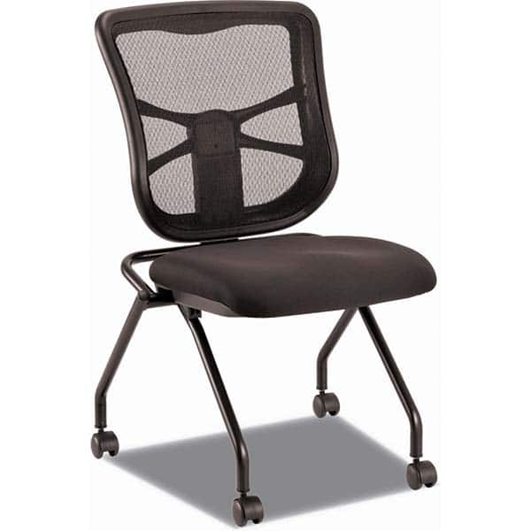 Folding Chairs, Width (Inch): 25.4in , Depth (Inch): 24.4in , Seat Color: Black  MPN:ALEEL4915