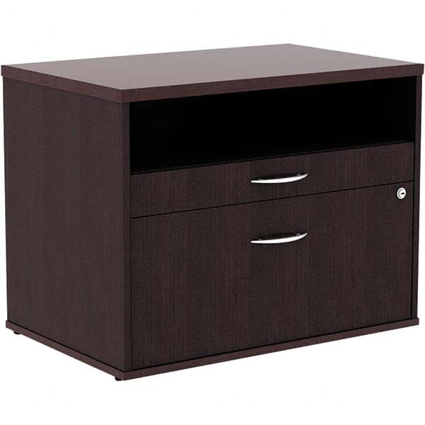 Vertical File Cabinet: 2 Drawers, Espresso MPN:ALELS583020ES