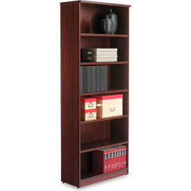 Alera Bookcase with 6 Shelves - 31-3/4