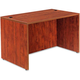 Alera Desk Shell with Straight Front - 47-1/4 x 29-1/2 x 29-1/2 - Med Cherry - Valencia Series ALEVA214830MC
