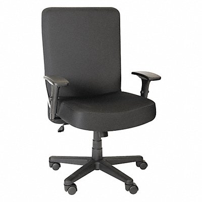 Big/Tall Chair Poly Black 17-21 Seat Ht MPN:AAPCP110