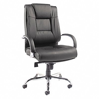 Big/Tall Chair Leather Blk 19-22 Seat Ht MPN:ALERV44LS10C