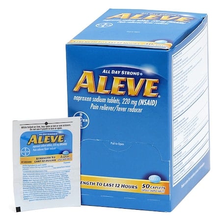 Aleve® Naproxen, Tablet, 220mg, PK50 MPN:48850