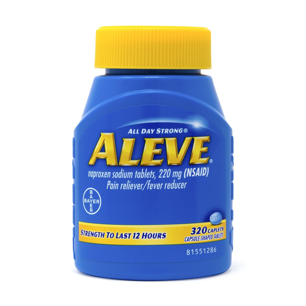Aleve All Day Strong Naproxen Sodium, 220mg, Bottle Of 320 Tablets MPN:29317