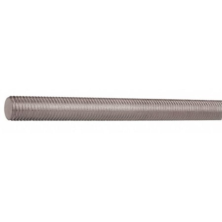 Fully Threaded Rod, M12-1.75mm, Plain Finish MPN:36614
