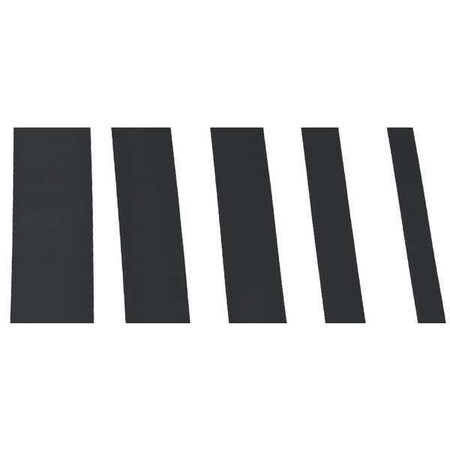 Chafe Guard, Nylon, 50ft, Blk, 1/2