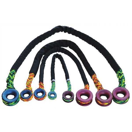 Rig Sling, Multi Color, Blue/Green/Yellow MPN:AGSRS12S-128MB