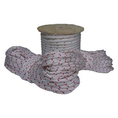 Climbing Line, White/Red, 12 Strand MPN:AG12SP12150RW