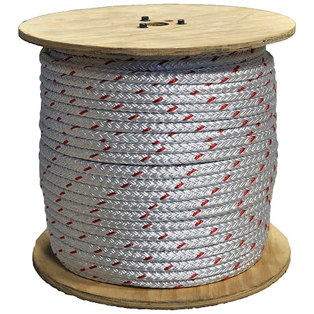 Climbing Rope, PES, 5/8 In. dia., 150 ft. L MPN:AG12SP58150RW