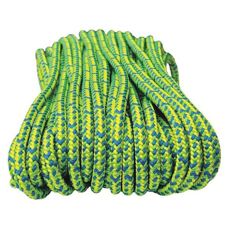 Climbing Rope, PES, 1/2 In. dia., 120 ft. L MPN:AG16SP12120N