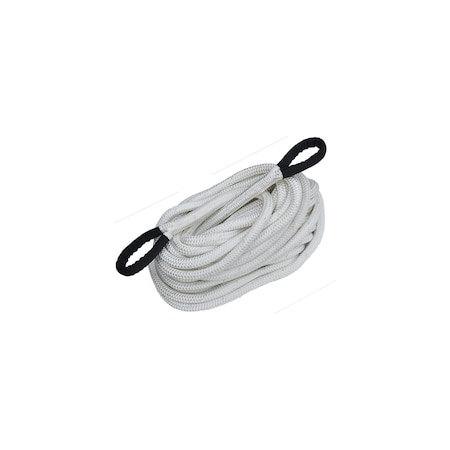 Winch Line, DoubleBraid, 1-1/8x110, w/2Eyes MPN:AGDBP118110E2
